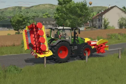 Efektywny Pak Kosiarek Pöttinger NOVA-/EUROCAT Pack do Szybkiego Zbioru Siana w FS25 — 2