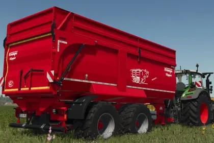 Effektiver Krampe Big Body 650 Anhänger für Schwertransporte in FS25 — 3
