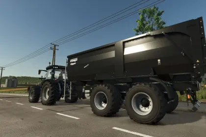 Effektiver Krampe Big Body 650 Anhänger für Schwertransporte in FS25 — 4