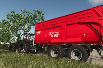 Effektiver Krampe Big Body 650 Anhänger für Schwertransporte in FS25 — 5