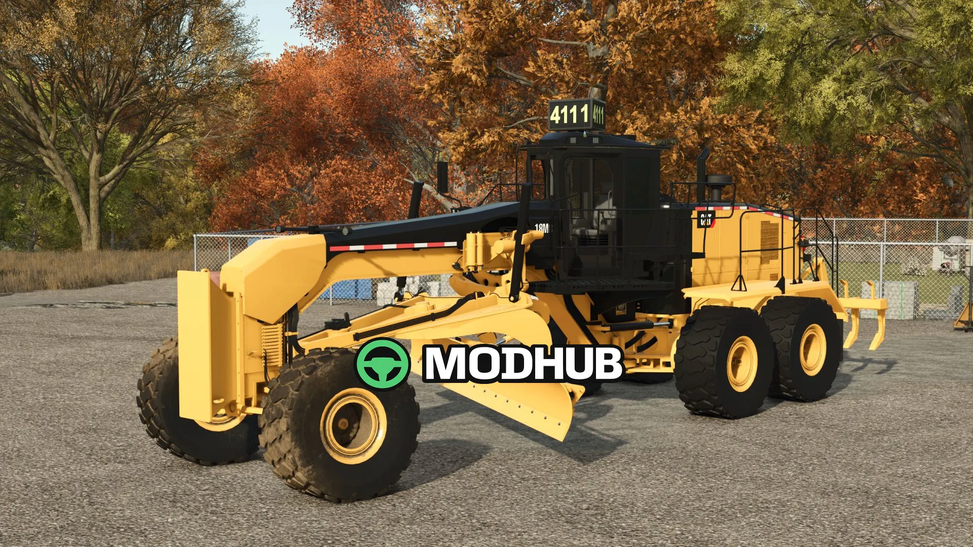 Mod na Ładowarki Caterpillar 18m3 V1000 dla Farming Simulator 25