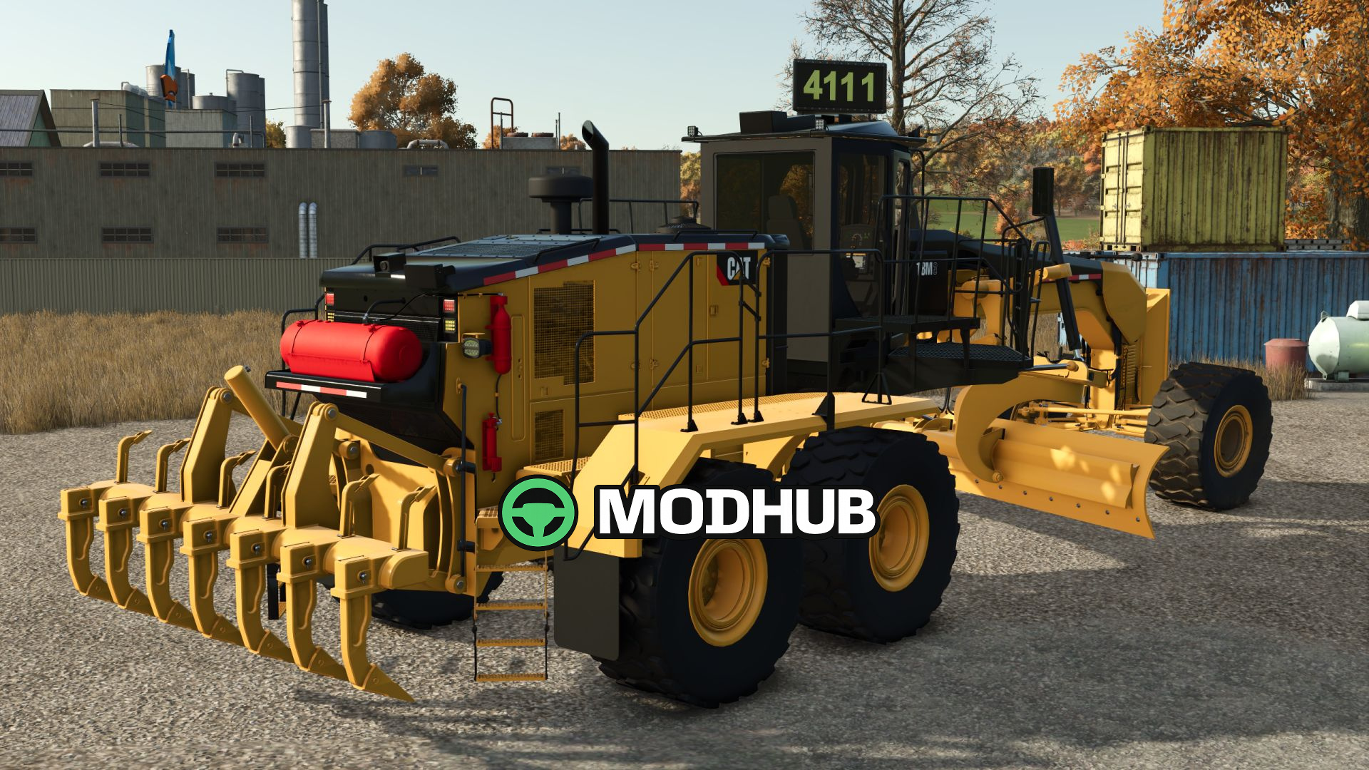 Mod na Ładowarki Caterpillar 18m3 V1000 dla Farming Simulator 25