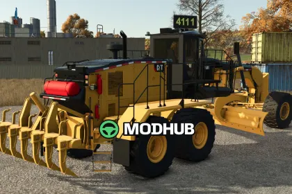 Mod na Ładowarki Caterpillar 18m3 V1000 dla Farming Simulator 25 — 2
