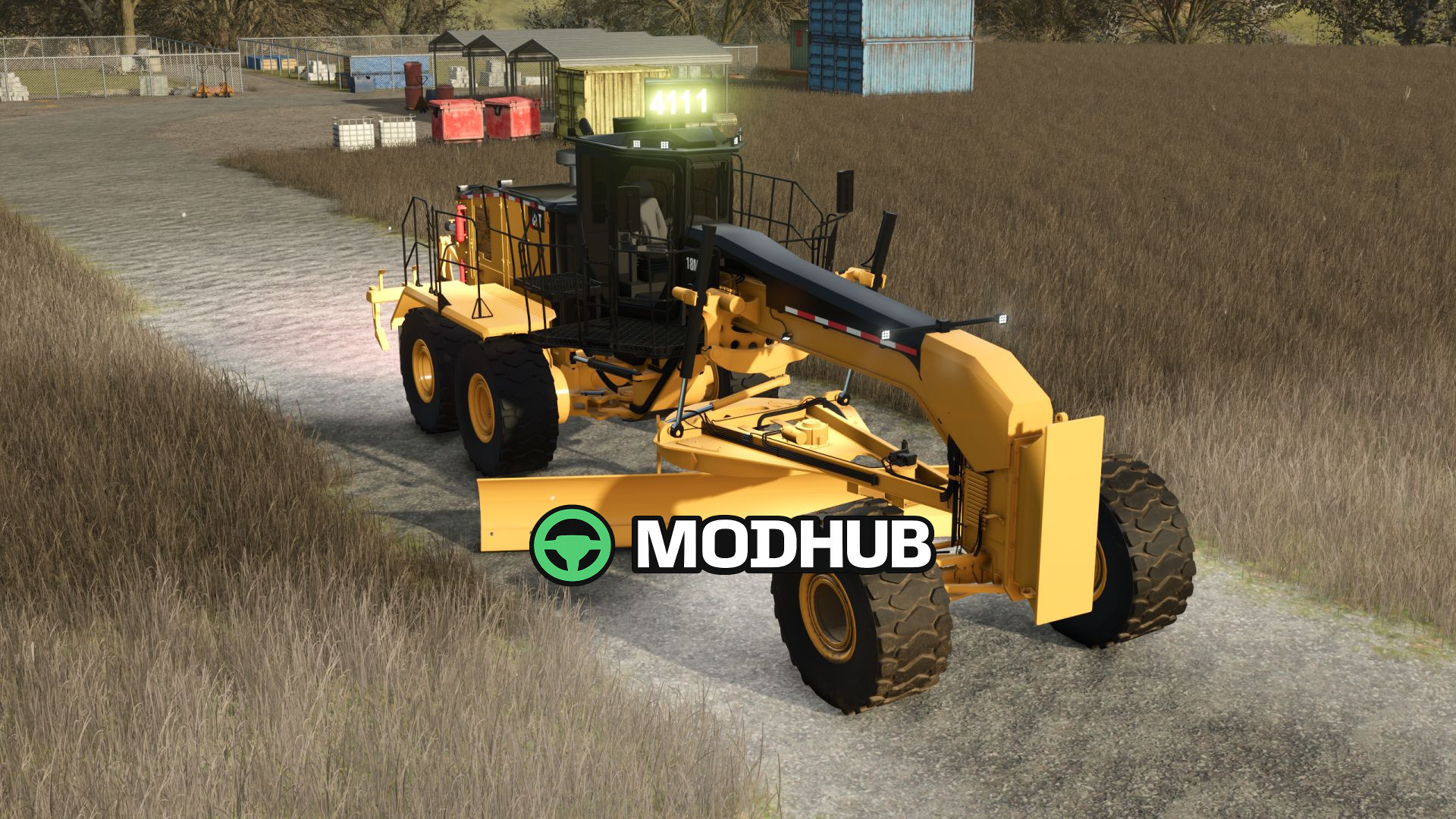 Mod na Ładowarki Caterpillar 18m3 V1000 dla Farming Simulator 25