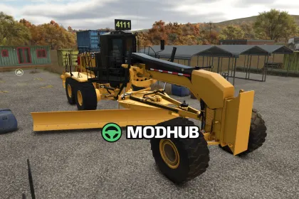 Mod na Ładowarki Caterpillar 18m3 V1000 dla Farming Simulator 25 — 4