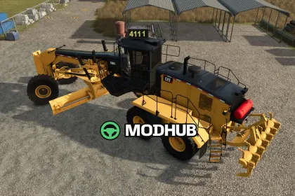 Mod na Ładowarki Caterpillar 18m3 V1000 dla Farming Simulator 25 — 5