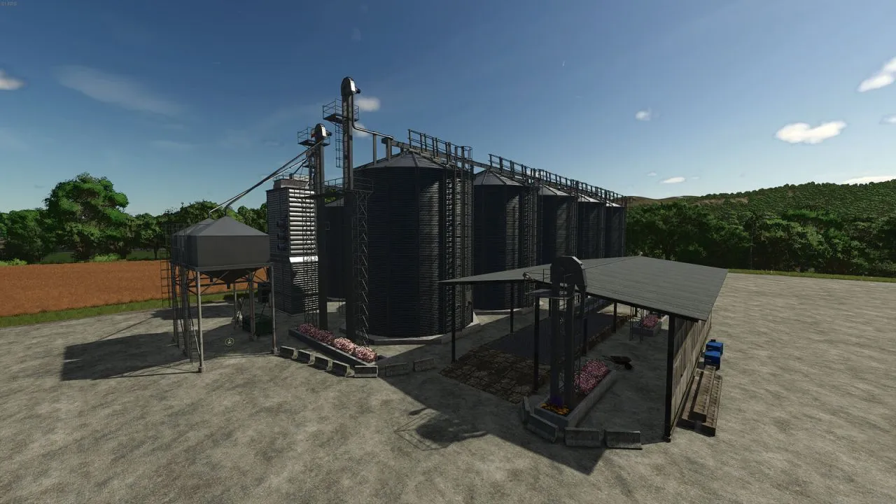 Легендарні Силоси Old State Agricultural Farm Silos — Великі Польські Сховища для Насіння та Добрив у FS25