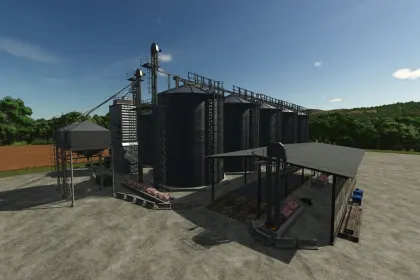 Легендарні Силоси Old State Agricultural Farm Silos — Великі Польські Сховища для Насіння та Добрив у FS25 — 1