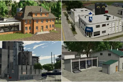 Efektywny Zestaw Punktów Produkcji — 12 Fabryk z FS22 dla Farming Simulator 25 — 2