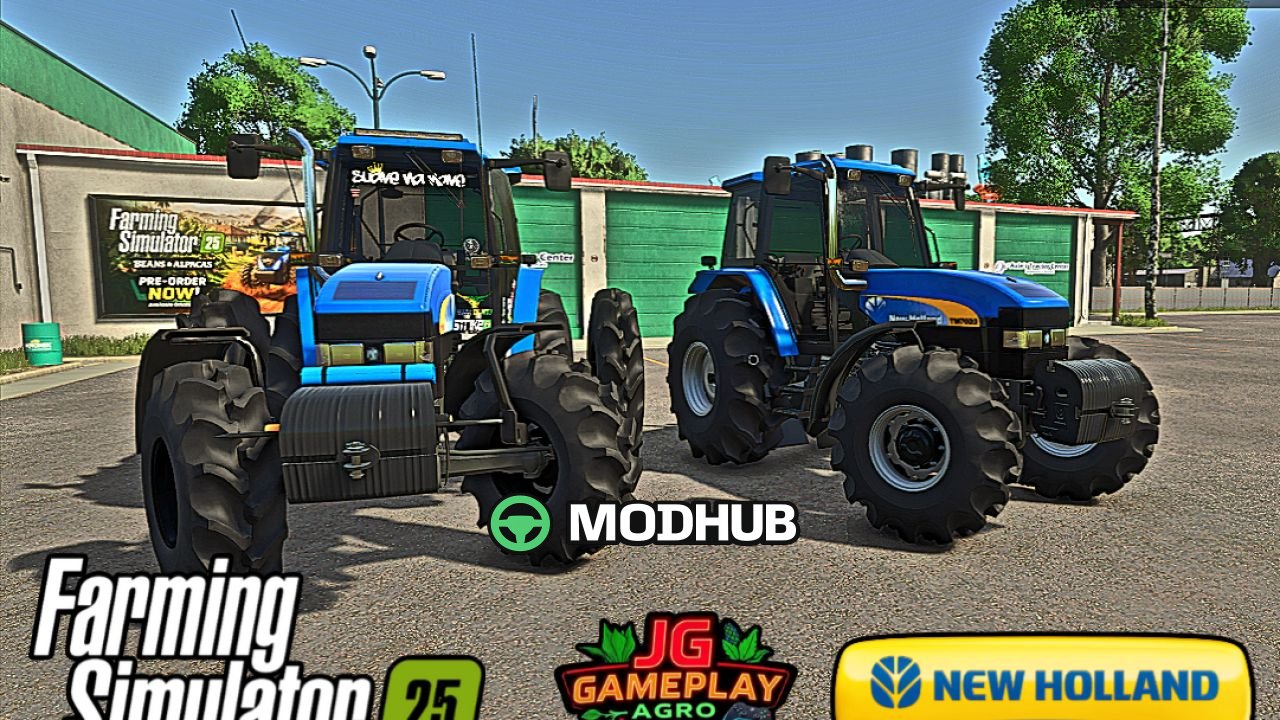 New Holland TM 7020 Tractor (rijst) V1.0 voor FS25