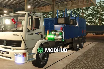 Camion Mercedes-Benz 1720 K per FS25 — 4