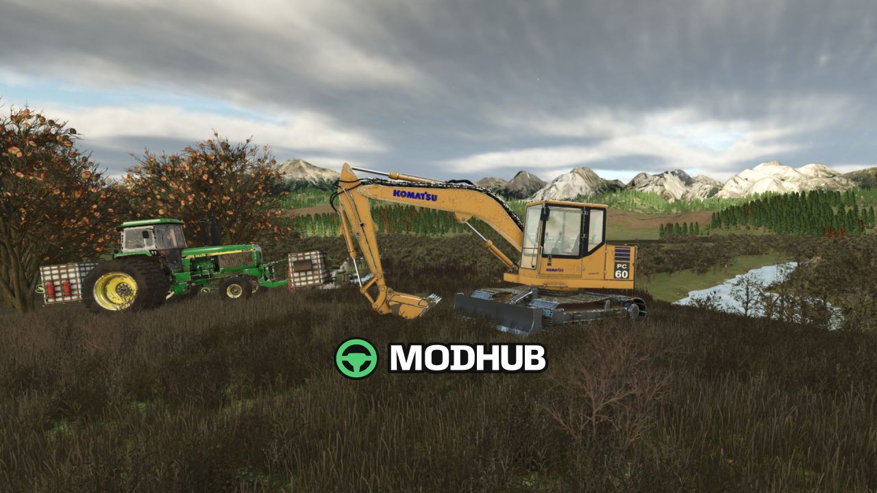 Escavatore Komatsu PC 60 Series per FS25