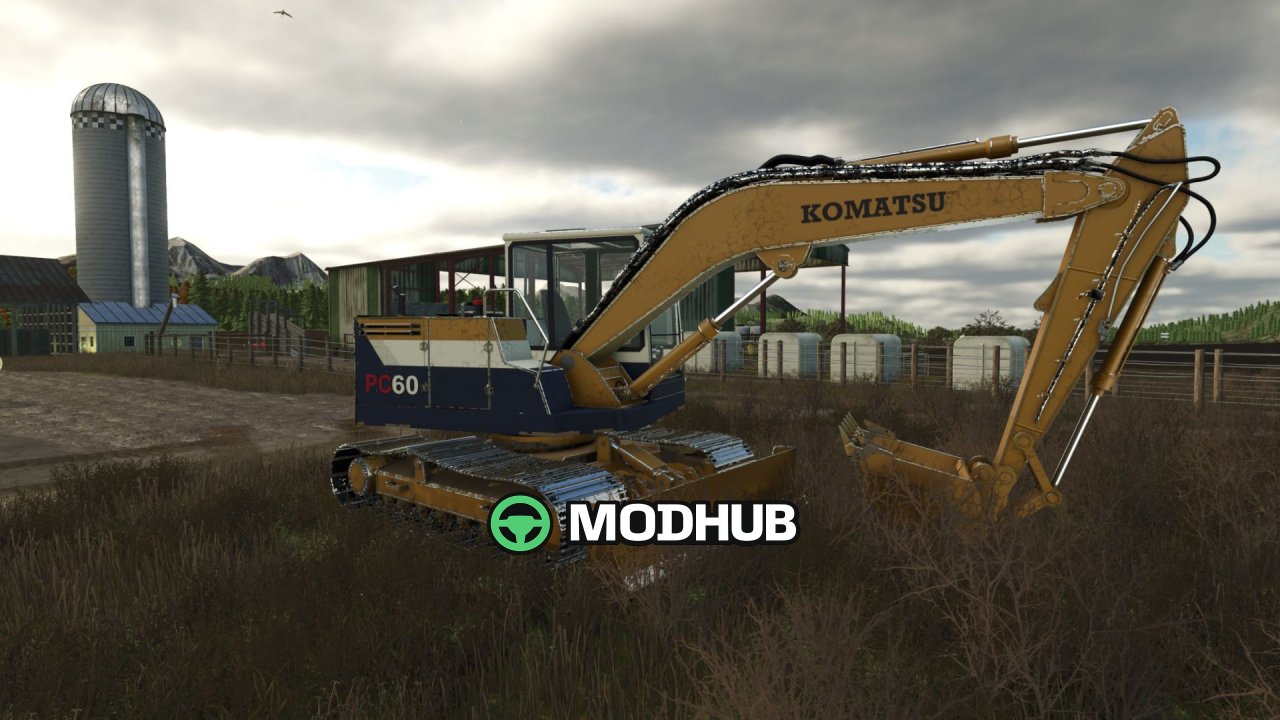 Escavatore Komatsu PC 60 Series per FS25