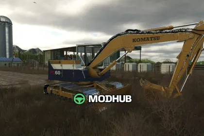 Escavatore Komatsu PC 60 Series per FS25 — 3