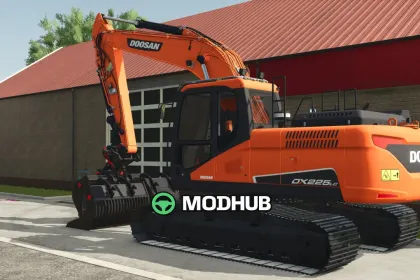 Pelle Doosan 225 LC pour FS25 — 2