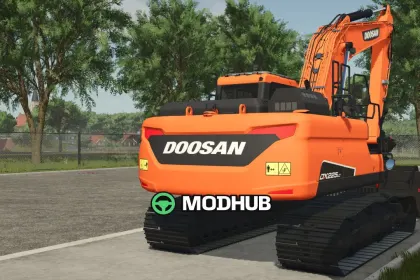 Pelle Doosan 225 LC pour FS25 — 3
