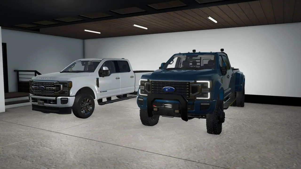 Потужний Пікап 2020 Ford Super-Duty Limited (F350/F450) для Важких Робіт у Farming Simulator 25