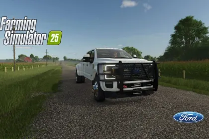 Потужний Пікап 2020 Ford Super-Duty Limited (F350/F450) для Важких Робіт у Farming Simulator 25