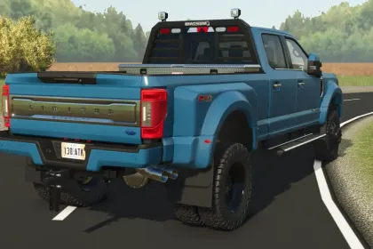 Потужний Пікап 2020 Ford Super-Duty Limited (F350/F450) для Важких Робіт у Farming Simulator 25