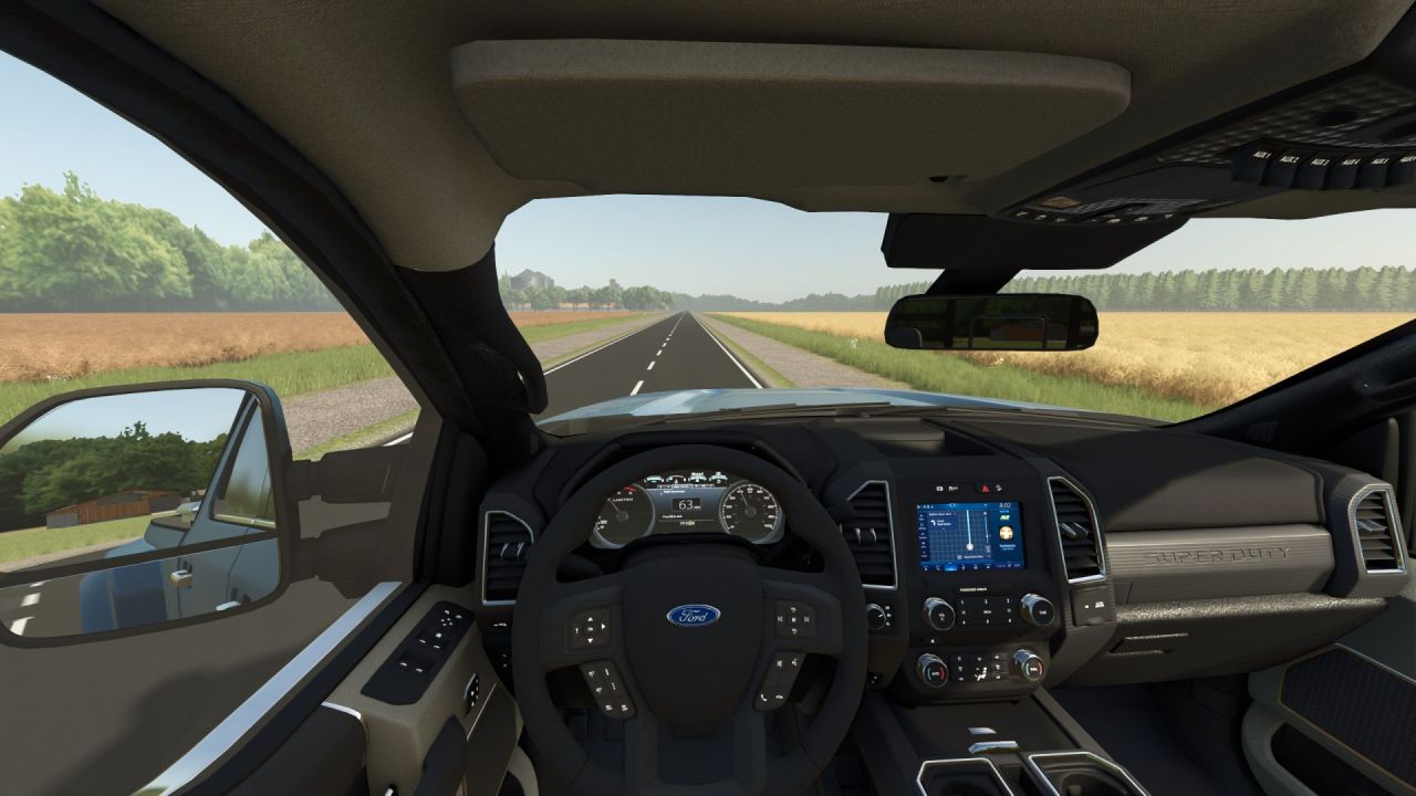 Mocny Pickup 2020 Ford Super-Duty Limited (F350/F450) do Ciężkich Prac w Farming Simulator 25