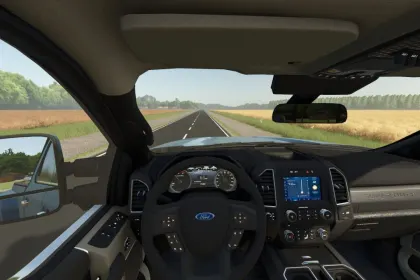 Потужний Пікап 2020 Ford Super-Duty Limited (F350/F450) для Важких Робіт у Farming Simulator 25