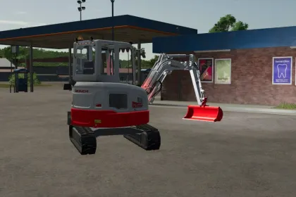 Екскаватор Takeuchi TB350R для Farming Simulator 25 — 4