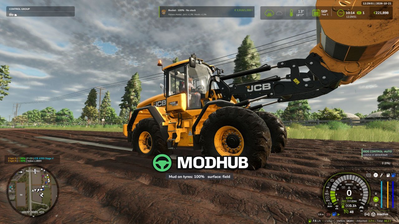 Гідравлічна система підвіски V2.0 для FS25