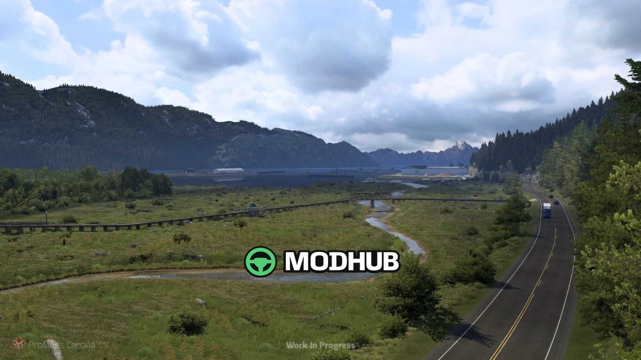 Карта Canada Map v1.7.0 для ATS