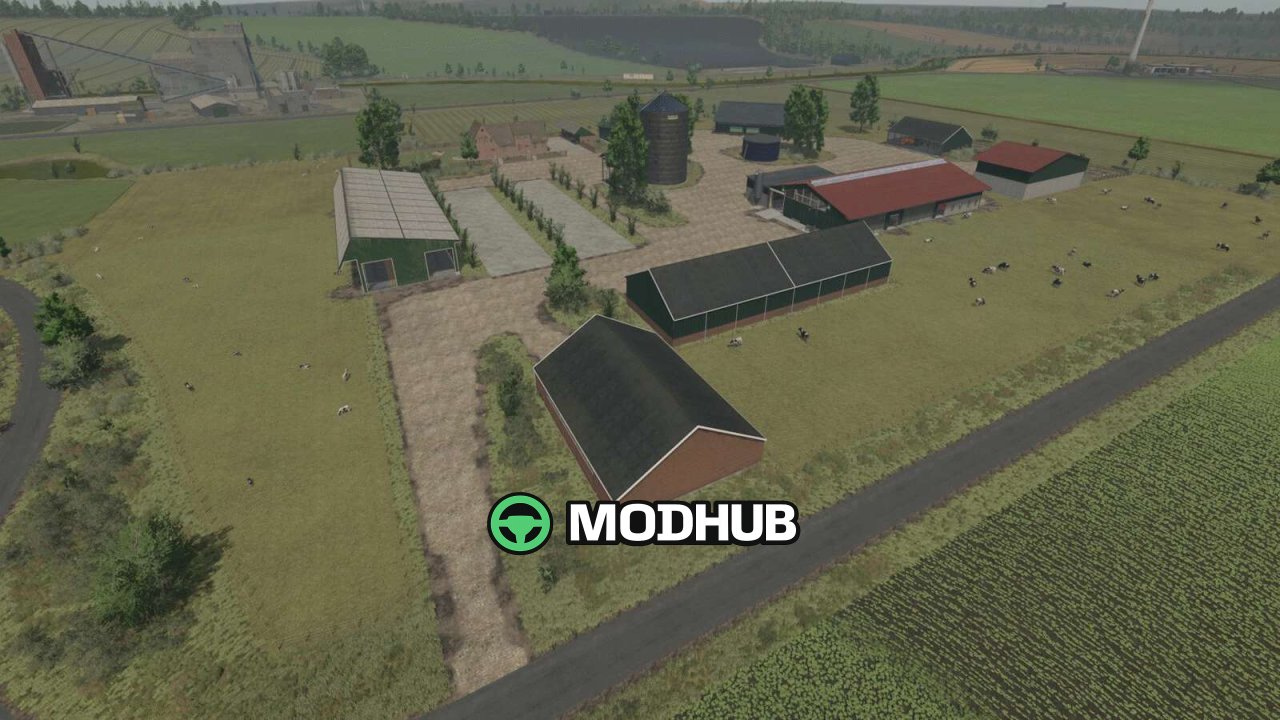 Mappa North German Country V2.0.0.3 per FS25