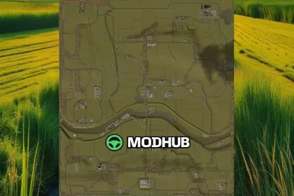 Mappa North German Country V2.0.0.3 per FS25 — 4