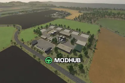 Mappa North German Country V2.0.0.3 per FS25 — 5
