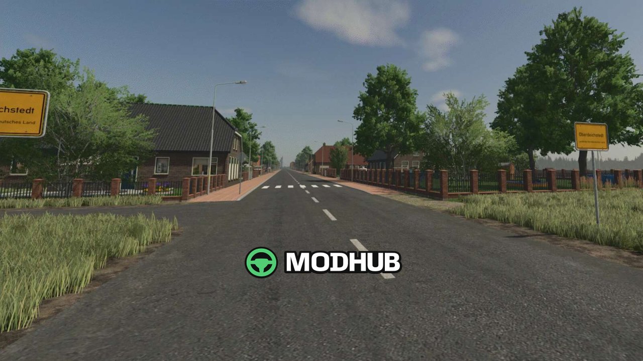 Mappa North German Country V2.0.0.3 per FS25