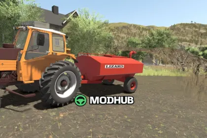 Причіп-цистерна Lizard MB Pack V1.0 для FS25 — 2