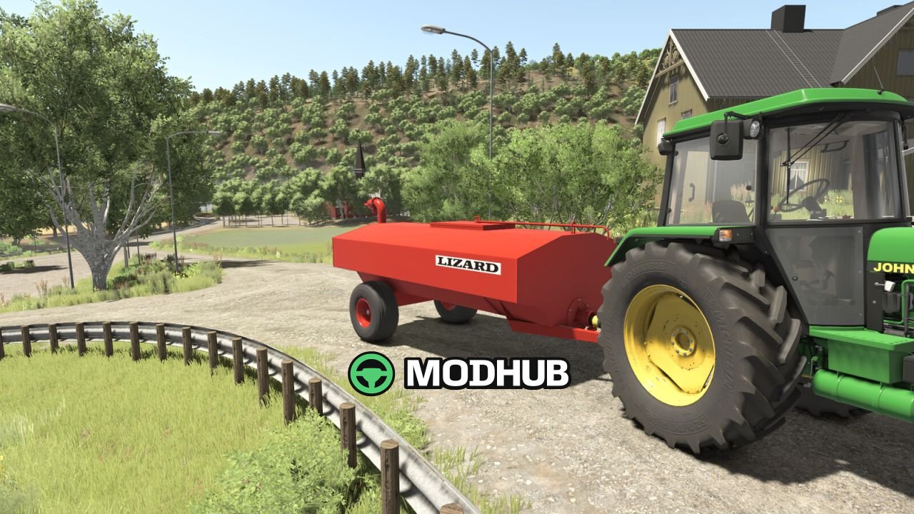Причіп-цистерна Lizard MB Pack V1.0 для FS25