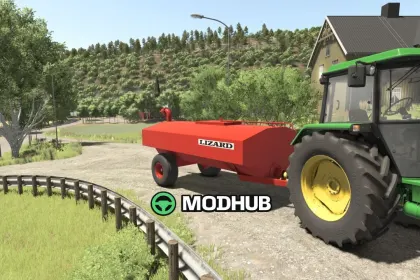 Причіп-цистерна Lizard MB Pack V1.0 для FS25 — 3