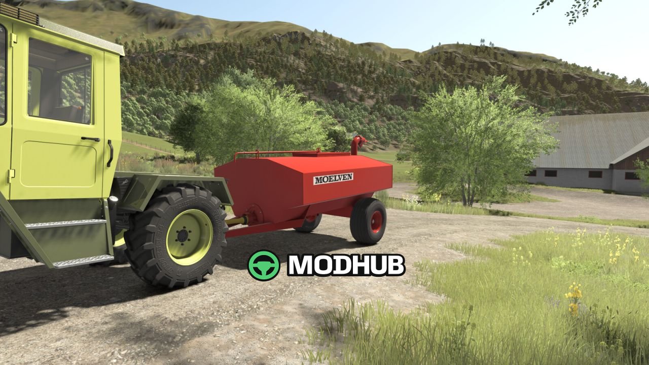 Pakiet beczkowozów Moelven MB do FS25