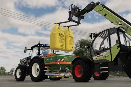 AgroCalc Bison SM Zak voor Farming Simulator 25 — 2