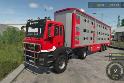 Uitbreiding voor veewagen voor Farming Simulator 25 — 3