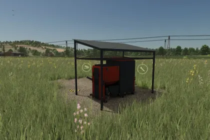 Biomassa-energiecentrale voor Farming Simulator 25 — 2