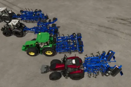 Rolmako U436 4m/4.5m Pack – Cultivator voor Farming Simulator 25 — 3