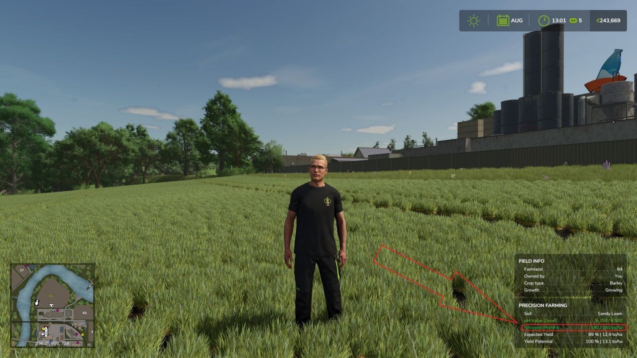 Mod voor gerichte organische bemesting voor Farming Simulator 25