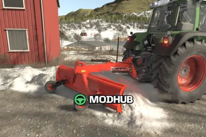 Achterblad Igland RB2870 voor FS25 — 2
