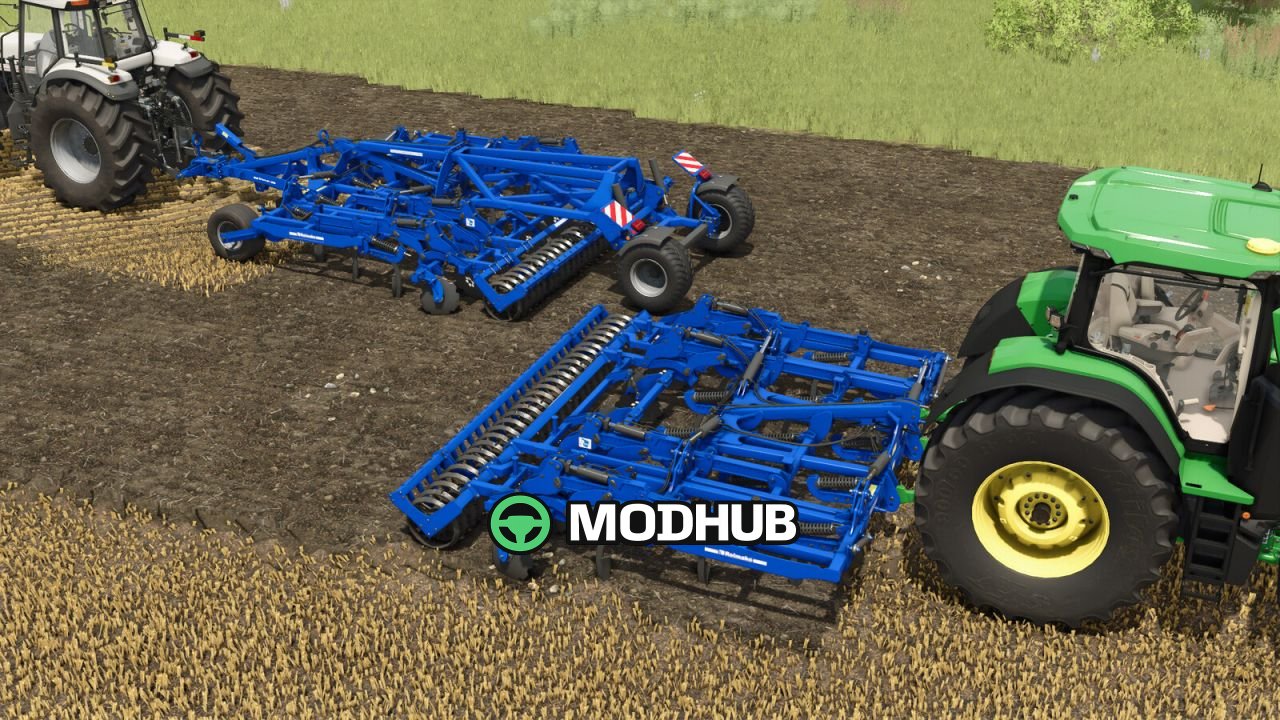 Rolmako U436 4m/4.5m Cultivator Pack voor FS25