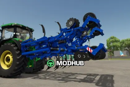 Rolmako U436 4m/4.5m Cultivator Pack voor FS25 — 4