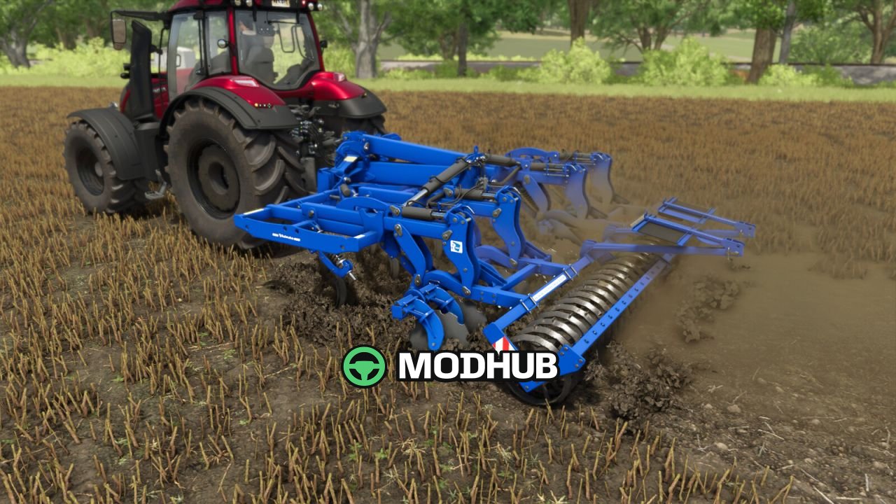 Rolmako U436 4m/4.5m Cultivator Pack voor FS25