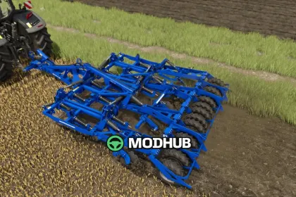 Rolmako U436 4m/4.5m Cultivator Pack voor FS25 — 6