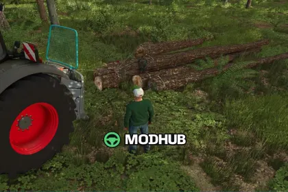 Script Winch Unlimited Trees V1.0 voor FS25 — 2