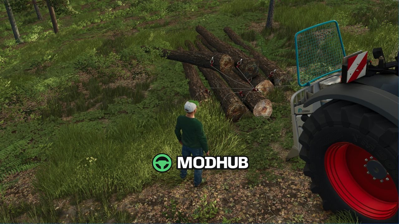 Script Winch Unlimited Trees V1.0 voor FS25