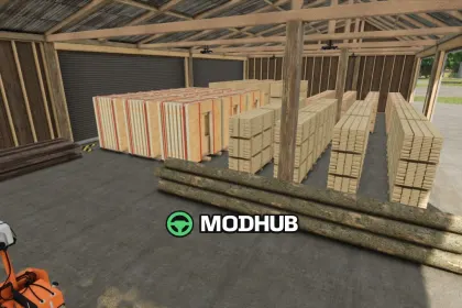 Chip N Wood V1.1 Houtzagerij voor FS25 — 6