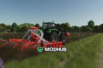 Sämaschine Realistic Seeder V1.0.1 für FS25 — 3